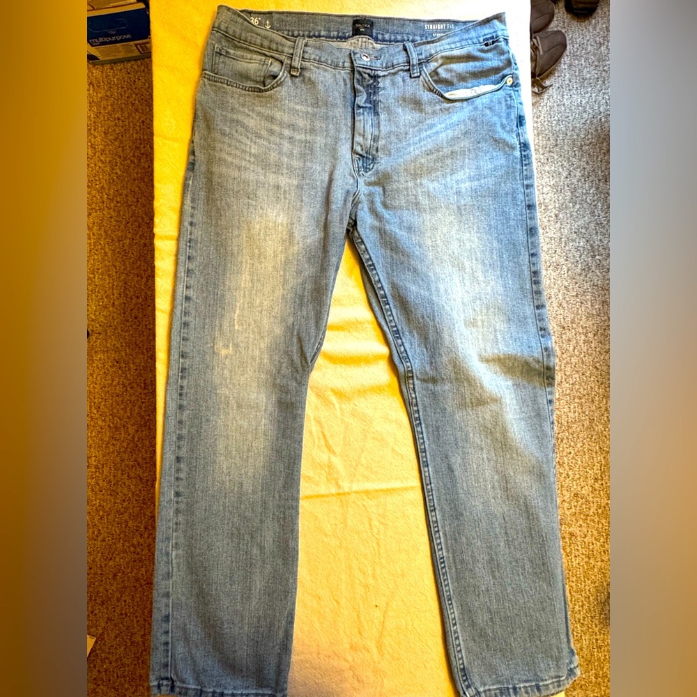 Nautica Men's Light Blue Jeans